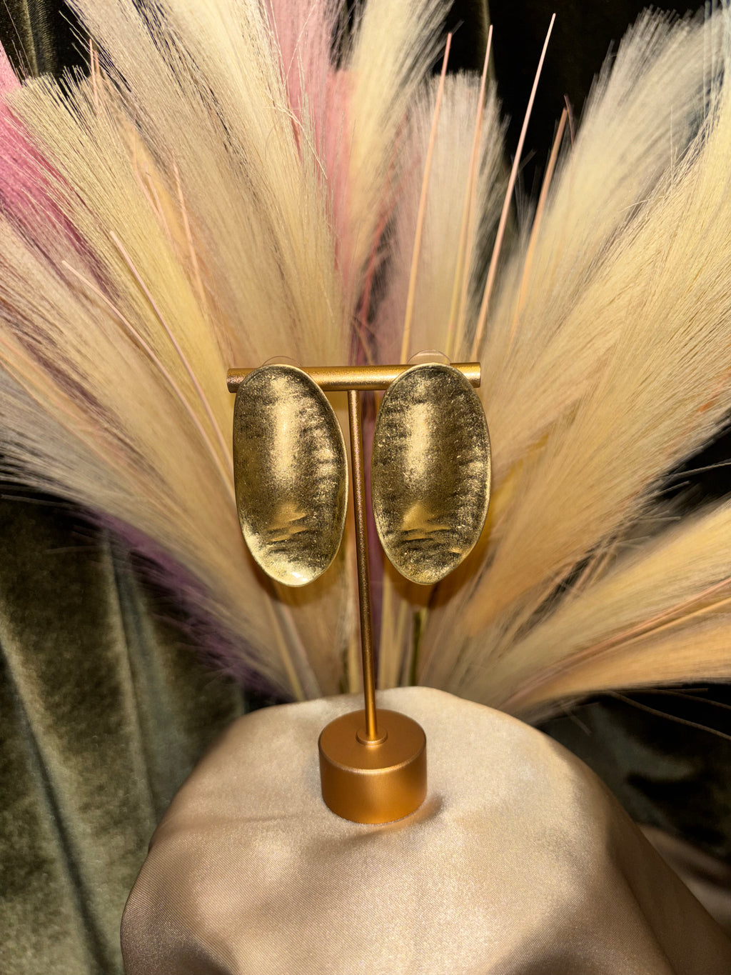 Pressed in Gold Earrings